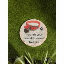 Zingz & Thingz Zingz & Thingz Cement "You Left Your Pawprints on Our Hearts" Pet Memorial Stepping Stone 13 Zingz & Thingz Zingz & Thingz Cement "You Left Your Pawprints on Our Hearts" Pet Memorial Stepping Stone -Cheap Garden Decor Store unnamed file 12936