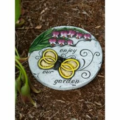 Zingz & Thingz Zingz & Thingz Cement "Enjoy Our Garden" Stepping Stone -Cheap Garden Decor Store unnamed file 12939