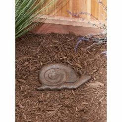 Zingz & Thingz Zingz & Thingz Cast Iron Snail Stepping Stone Brown -Cheap Garden Decor Store unnamed file 12952