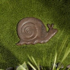 Zingz & Thingz Zingz & Thingz Cast Iron Snail Stepping Stone Brown -Cheap Garden Decor Store unnamed file 12953