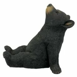 Design Toscano Catching Rays Bear Cub Statue - Black -Cheap Garden Decor Store unnamed file 1296