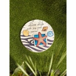 Zingz & Thingz Zingz & Thingz Concrete "Live Life with Joy and Passion!" Stepping Stone -Cheap Garden Decor Store unnamed file 13004