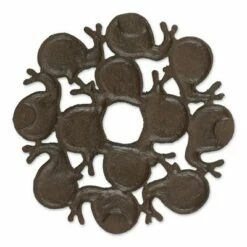 Zingz & Thingz Zingz & Thingz Cast Iron Snail Design Stepping Stone Bronze