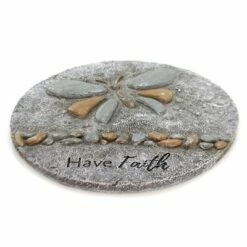 Roman Inc Home & Garden 11.5" Butterfly Pebble Stepping Stone Landscape Have Faith Roman, Inc - Stepping Stones And Pathways
