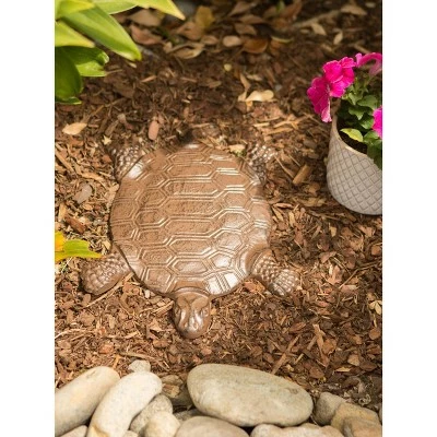 Zingz & Thingz Zingz & Thingz Cast Iron Turtle Stepping Stone 5 Zingz & Thingz Zingz & Thingz Cast Iron Turtle Stepping Stone - Image 3