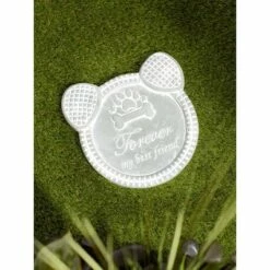 Zingz & Thingz Zingz & Thingz Cement "Forever My Best Friend" Dog Memorial Stepping Stone Gray -Cheap Garden Decor Store unnamed file 13096