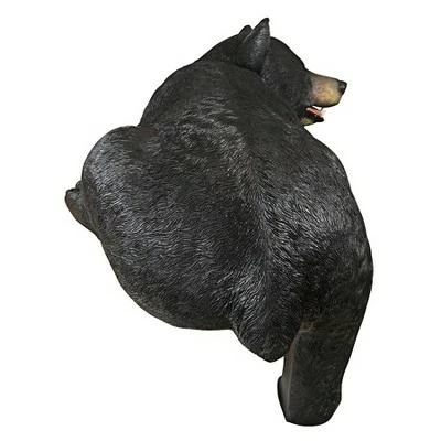Design Toscano Lemont The Lovable Lounger Black Bear Statue 6 Design Toscano Lemont The Lovable Lounger Black Bear Statue - Image 4