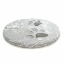 Roman Inc Home & Garden 9.75" Pet Memorial Step Stone Sympathy Paw Print Roman, Inc - Stepping Stones And Pathways