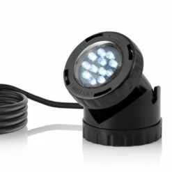 Alpine Corporation LED Submersible Light with Photocell & Transformer