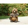 HI-LINE GIFT LTD 11.75" Polyresin Beaver Holding a Welcome Sign Outdoor Statue Brown - Hi-Line Gift -Cheap Garden Decor Store unnamed file 1316