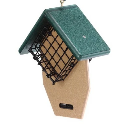 Birds Choice 2-Cake Feeder with Angled Suet Basket Bird Feeder 4 Birds Choice 2-Cake Feeder with Angled Suet Basket Bird Feeder - Image 2