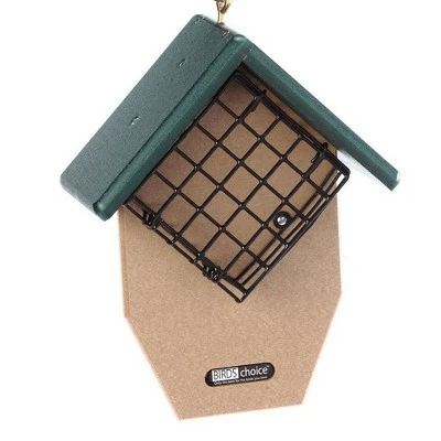 Birds Choice 2-Cake Feeder with Angled Suet Basket Bird Feeder 5 Birds Choice 2-Cake Feeder with Angled Suet Basket Bird Feeder - Image 3