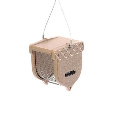 Birds Choice Acorn Shaped Peanut Feeder - Taupe 3 Birds Choice Acorn Shaped Peanut Feeder - Taupe