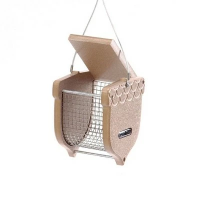 Birds Choice Acorn Shaped Peanut Feeder - Taupe 4 Birds Choice Acorn Shaped Peanut Feeder - Taupe - Image 2