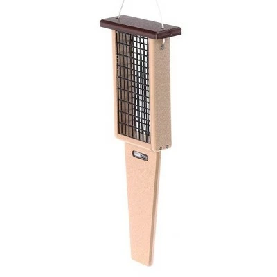 Birds Choice 2-Cake Pileated Suet Bird Feeder with Brown Top 3 Birds Choice 2-Cake Pileated Suet Bird Feeder with Brown Top