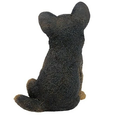 Design Toscano German Shepherd Puppy Dog Statue - Brown 6 Design Toscano German Shepherd Puppy Dog Statue - Brown - Image 4