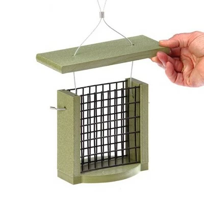 Birds Choice Single Suet Bird Feeder 4 Birds Choice Single Suet Bird Feeder - Image 2