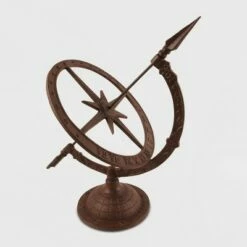 Cast Iron Sundial Brown - Esschert Design
