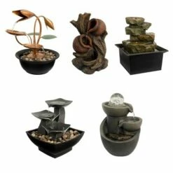 Nature Spring Tabletop Cascading Water Fountain - 10.5", Copper -Cheap Garden Decor Store unnamed file 13312