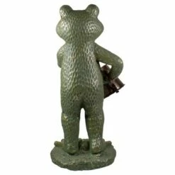 Northlight 17" Gold Verdigris Frog with Watering Can Outdoor Garden Statue -Cheap Garden Decor Store unnamed file 134