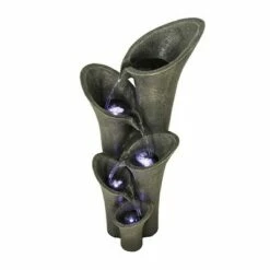 Watnature 39.5" 5-Tier Faux Stone with LED Light Floor Fountain Gray 19 Watnature 39.5" 5-Tier Faux Stone with LED Light Floor Fountain Gray -Cheap Garden Decor Store unnamed file 13460