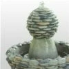 36.5" Stone 3-Tier Pedestal Outdoor Floor Fountain - Gray - Teamson Home -Cheap Garden Decor Store unnamed file 13477
