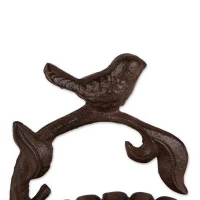 Zingz & Thingz Zingz & Thingz 8.35" Iron Sunflower Bird Feeder Brown 3 Zingz & Thingz Zingz & Thingz 8.35" Iron Sunflower Bird Feeder Brown - Image 2