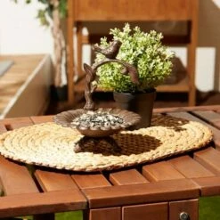 Zingz & Thingz Zingz & Thingz 8.35" Iron Sunflower Bird Feeder Brown 13 Zingz & Thingz Zingz & Thingz 8.35" Iron Sunflower Bird Feeder Brown -Cheap Garden Decor Store unnamed file 13500