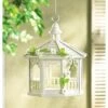 Zingz & Thingz Zingz & Thingz 10.5" Wood Gazebo Bird Feeder White -Cheap Garden Decor Store unnamed file 13536