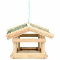 vidaXL Bird Feeder Solid Wood 13.8"x11.6"x8.3" 8 vidaXL Bird Feeder Solid Wood 13.8"x11.6"x8.3" -Cheap Garden Decor Store unnamed file 13565