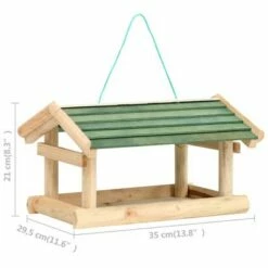 vidaXL Bird Feeder Solid Wood 13.8"x11.6"x8.3" 11 vidaXL Bird Feeder Solid Wood 13.8"x11.6"x8.3" -Cheap Garden Decor Store unnamed file 13568