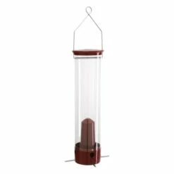 Droll Yankees Yankee Dipper Collapsing Straight Perch Squirrel Proof Bird Feeder - Red - 21" -Cheap Garden Decor Store unnamed file 13602