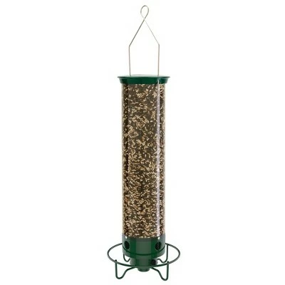 Droll Yankees Yankee Flipper Motorized Squirrel Proof Bird Feeder - Green - 21" 5 Droll Yankees Yankee Flipper Motorized Squirrel Proof Bird Feeder - Green - 21" - Image 3