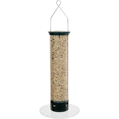 Droll Yankees 5 Pound Capacity Tall Yankee Tipper Squirrel Proof Bird Feeder with Weight Sensitive Tray for Ground Feeding Birds, Black (3 Pack) 3 Droll Yankees 5 Pound Capacity Tall Yankee Tipper Squirrel Proof Bird Feeder with Weight Sensitive Tray for Ground Feeding Birds, Black (3 Pack)