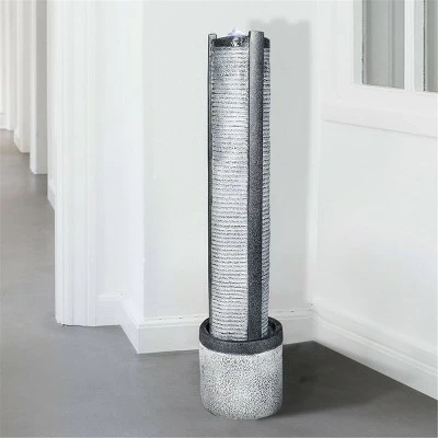 39.3" Indoor/Outdoor Floor Standing Modern Water Fountain - Watnature 6 39.3" Indoor/Outdoor Floor Standing Modern Water Fountain - Watnature - Image 4