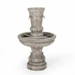 Frederick Outdoor 4 Spout Fountain - Light Brown - Christopher Knight Home 11 Frederick Outdoor 4 Spout Fountain - Light Brown - Christopher Knight Home -Cheap Garden Decor Store unnamed file 13700