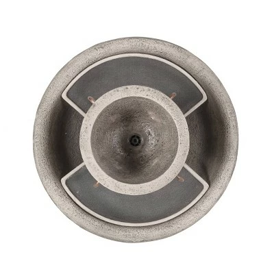 Frederick Outdoor 4 Spout Fountain - Light Brown - Christopher Knight Home 6 Frederick Outdoor 4 Spout Fountain - Light Brown - Christopher Knight Home - Image 4