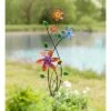 Wind & Weather Colorful Spinning Flowers Garden Stake and Wind Spinner -Cheap Garden Decor Store unnamed file 13741
