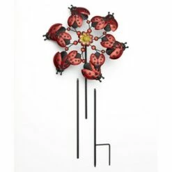 The Lakeside Collection Lakeside Decorative Garden Ladybug Wind Spinner Stake - Dynamic Outdoor Accent 7 The Lakeside Collection Lakeside Decorative Garden Ladybug Wind Spinner Stake - Dynamic Outdoor Accent -Cheap Garden Decor Store unnamed file 13752