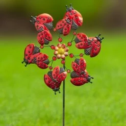 The Lakeside Collection Lakeside Decorative Garden Ladybug Wind Spinner Stake - Dynamic Outdoor Accent 8 The Lakeside Collection Lakeside Decorative Garden Ladybug Wind Spinner Stake - Dynamic Outdoor Accent -Cheap Garden Decor Store unnamed file 13753