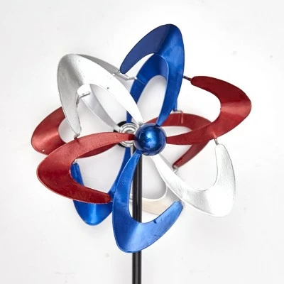 The Lakeside Collection Lakeside Garden Wind Spinner Pinwheel Stakes - Set of 3 3 The Lakeside Collection Lakeside Garden Wind Spinner Pinwheel Stakes - Set of 3