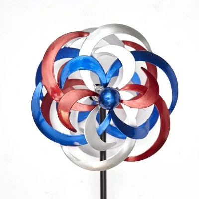 The Lakeside Collection Lakeside Garden Wind Spinner Pinwheel Stakes - Set of 3 5 The Lakeside Collection Lakeside Garden Wind Spinner Pinwheel Stakes - Set of 3 - Image 3