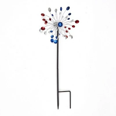 The Lakeside Collection Lakeside Garden Wind Spinner Pinwheel Stakes - Set of 3 6 The Lakeside Collection Lakeside Garden Wind Spinner Pinwheel Stakes - Set of 3 - Image 4