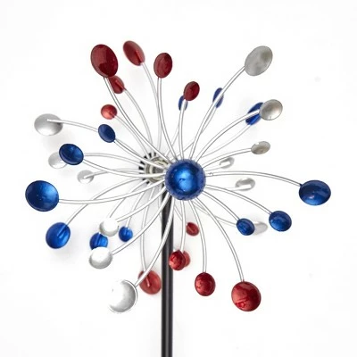 The Lakeside Collection Lakeside Garden Wind Spinner Pinwheel Stakes - Set of 3 7 The Lakeside Collection Lakeside Garden Wind Spinner Pinwheel Stakes - Set of 3 - Image 5