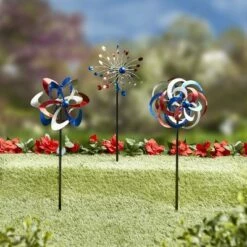 The Lakeside Collection Lakeside Garden Wind Spinner Pinwheel Stakes - Set of 3 17 The Lakeside Collection Lakeside Garden Wind Spinner Pinwheel Stakes - Set of 3 -Cheap Garden Decor Store unnamed file 13760