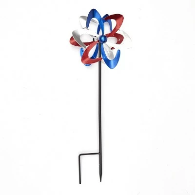 The Lakeside Collection Lakeside Garden Wind Spinner Pinwheel Stakes - Set of 3 10 The Lakeside Collection Lakeside Garden Wind Spinner Pinwheel Stakes - Set of 3 - Image 8