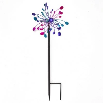 The Lakeside Collection Lakeside Garden Wind Spinner Pinwheel Stakes - Set of 3 11 The Lakeside Collection Lakeside Garden Wind Spinner Pinwheel Stakes - Set of 3 - Image 9
