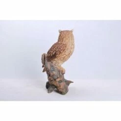 HI-LINE GIFT LTD 14.5" Polyresin Great Horned Owl on Stump Black - Hi-Line Gift -Cheap Garden Decor Store unnamed file 1378