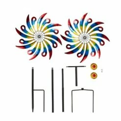 Evergreen 75"H Wind Spinner, Bold Expressions- Fade and Weather Resistant Outdoor Decor for Homes, Yards and Gardens 6 Evergreen 75"H Wind Spinner, Bold Expressions- Fade and Weather Resistant Outdoor Decor for Homes, Yards and Gardens -Cheap Garden Decor Store unnamed file 13798