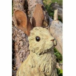 HI-LINE GIFT LTD 15" Wood Standing Rabbit Driftwood Outdoor Statue Brown - Hi-Line Gift -Cheap Garden Decor Store unnamed file 1381